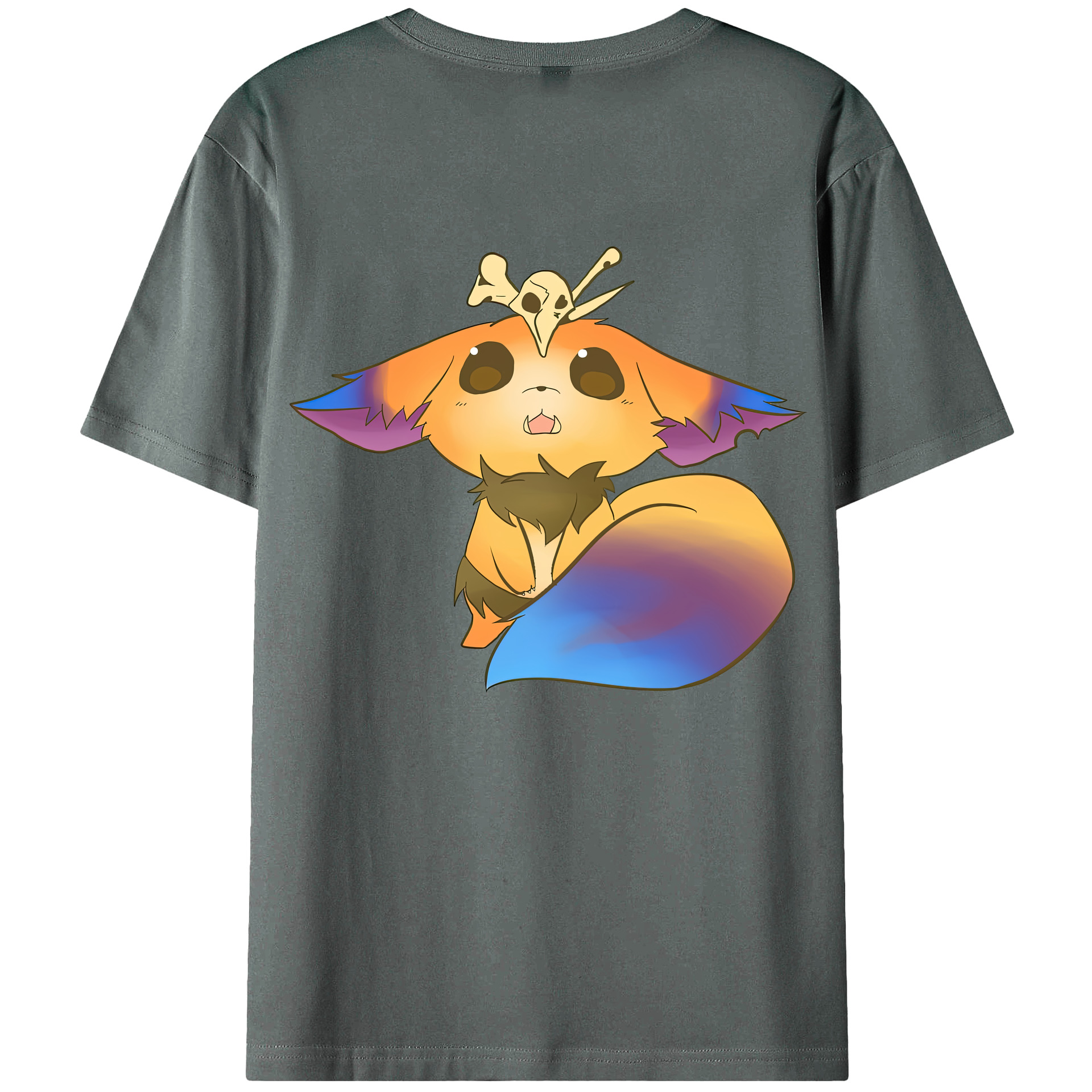 （画像用） リーグ・オブ・レジェンド League of Legends LOL 綿100％ メンズ半袖Tシャツ（バックプリント） 通気性